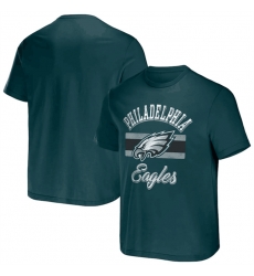 Men Philadelphia Eagles Green X Darius Rucker Collection Stripe T Shirt Men Philadelphia Eagles Green X Darius Rucker Collection Stripe T Shirt