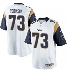 2014 NFL Draft St.Louis Rams #73 Greg Robinson white Elite Jersey 2014 NFL Draft St.Louis Rams #73 Greg Robinson white Elite Jersey